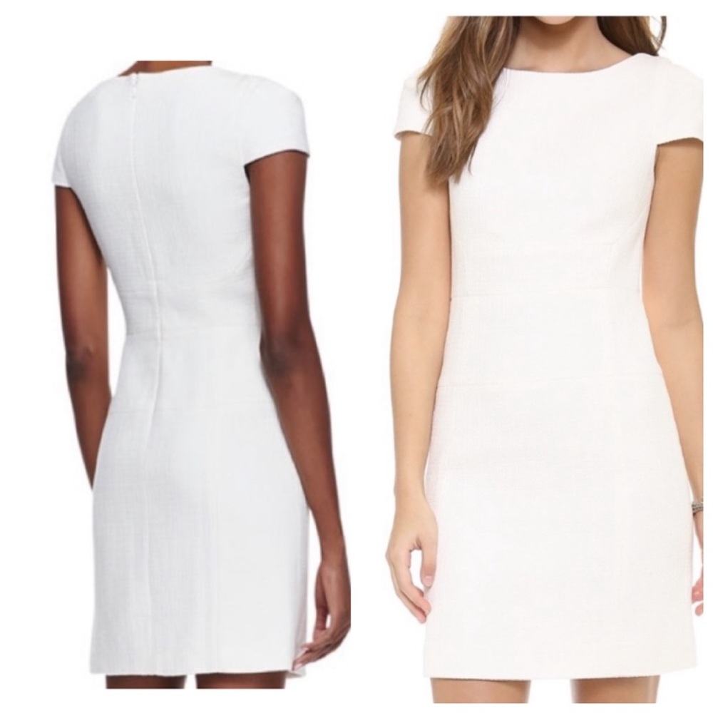 4 Collective Cap Sleeve Basketweave Dress